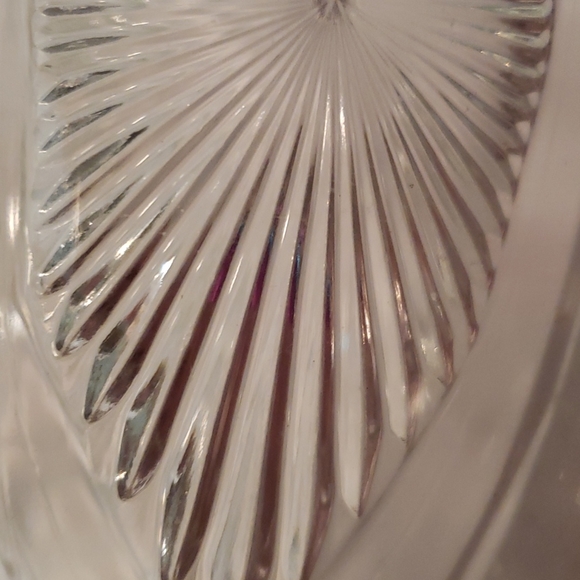 Set of 2 Vintage Heisey Colonial Clear Celery Dish - Picture 3 of 5